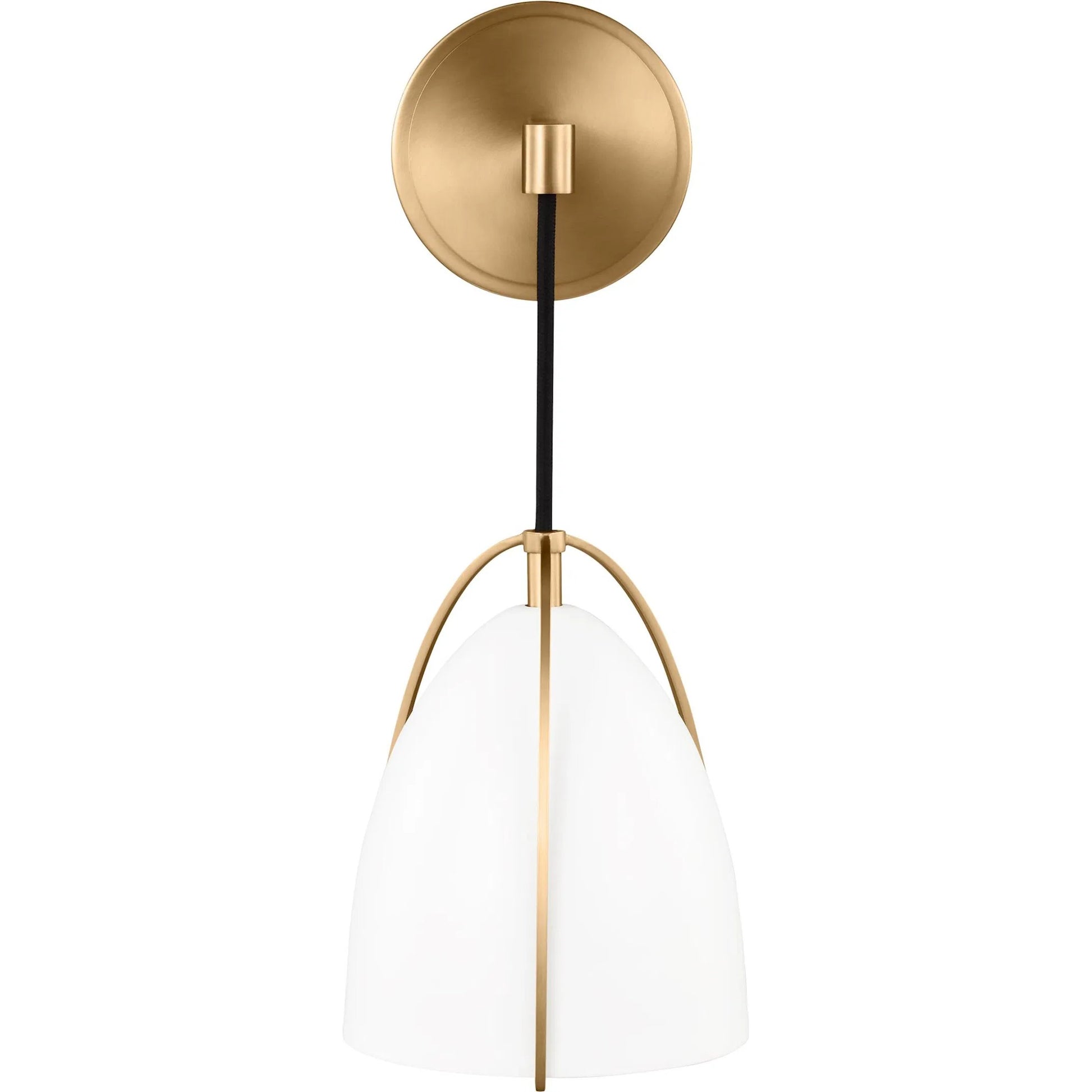 Norman One Light Wall / Bath Sconce by Visual Comfort & Co.. Made from steel in a unique style.