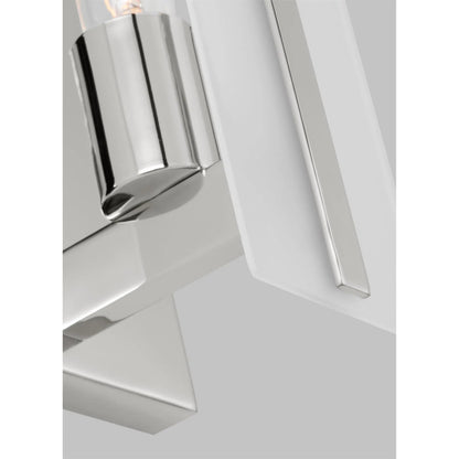 Dex One Light Wall / Bath Sconce by Visual Comfort & Co.. Made from steel in a modern style.