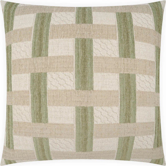 Fraser Pillow by DV Kap Home. Made from 36% viscose, 33% polyester, 18% polypropylene, 13% cotton in a unique style.