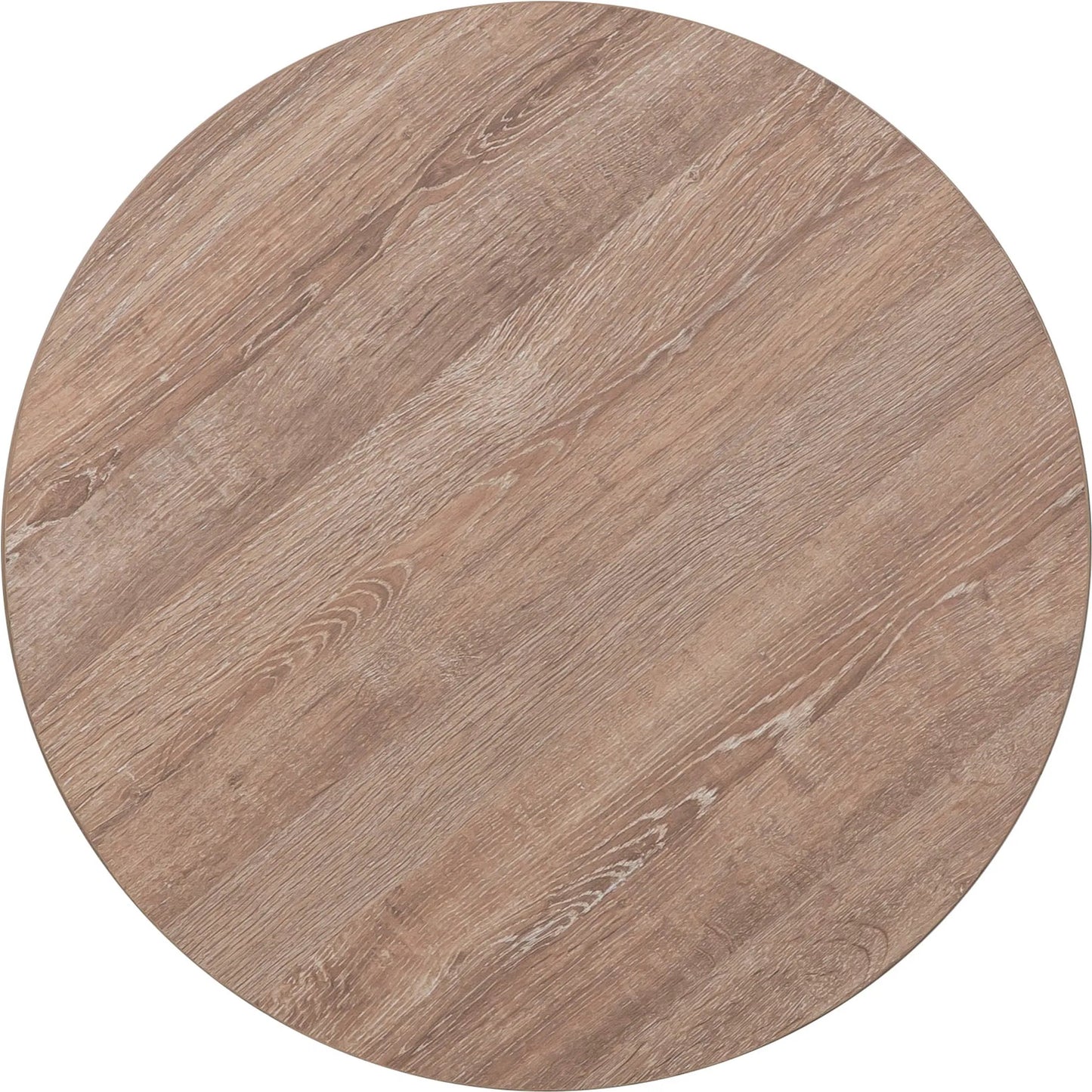 003 SI-2635709 | Additional Silo | Fairfeild Chair La Jolla Round End Table by Fairfield Chair in brown and scrubbed oak. Made from high pressured laminate, solid wood in a unique style.