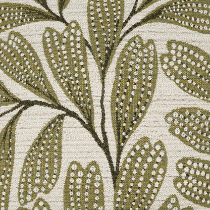 Labelle Pillow by DV Kap Home in green. Made from 51.10% polyester, 48.90% olefin in a unique style.