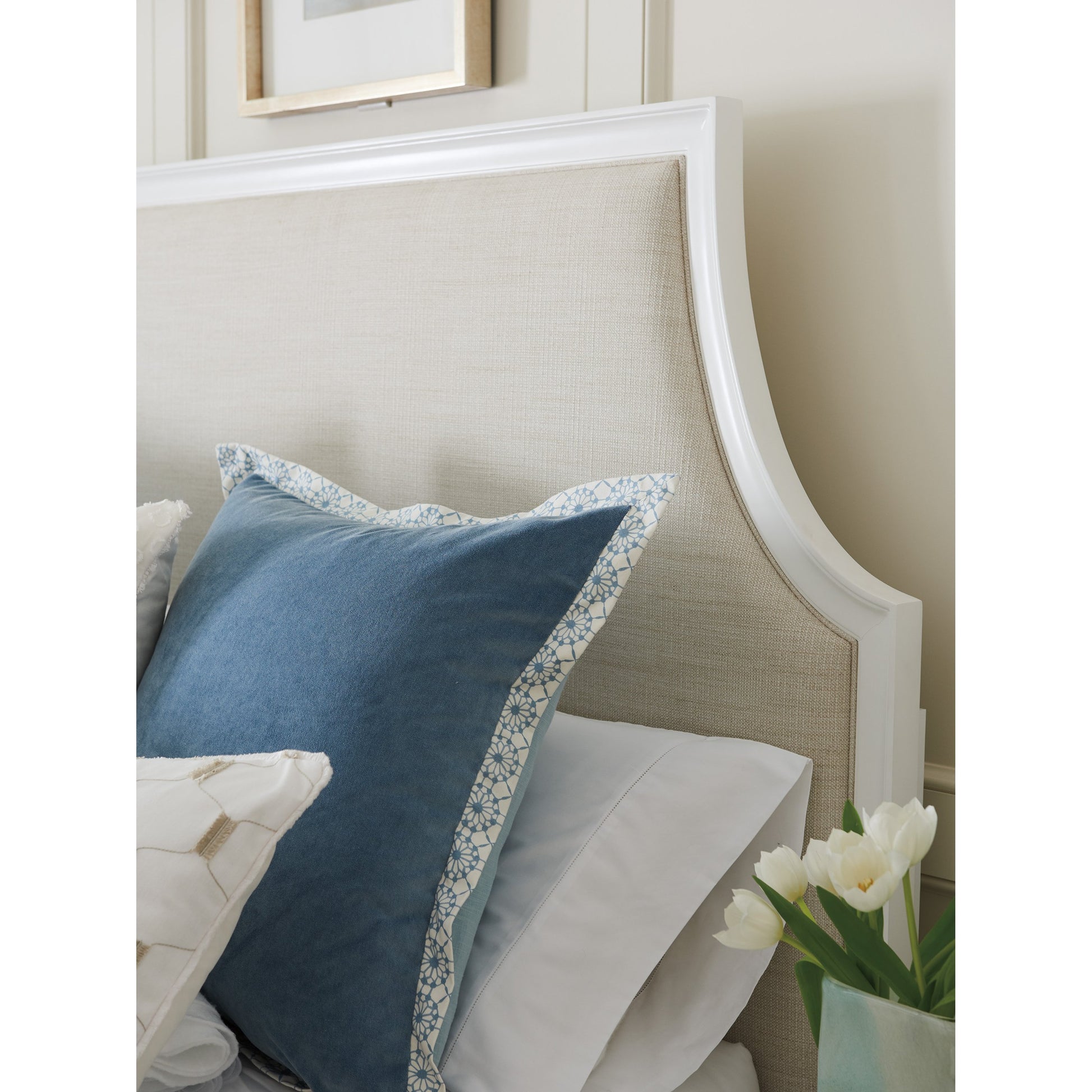 Inverness Upholstered Headboard by Lexington. Made from unique in a cottage & farmhouse style.