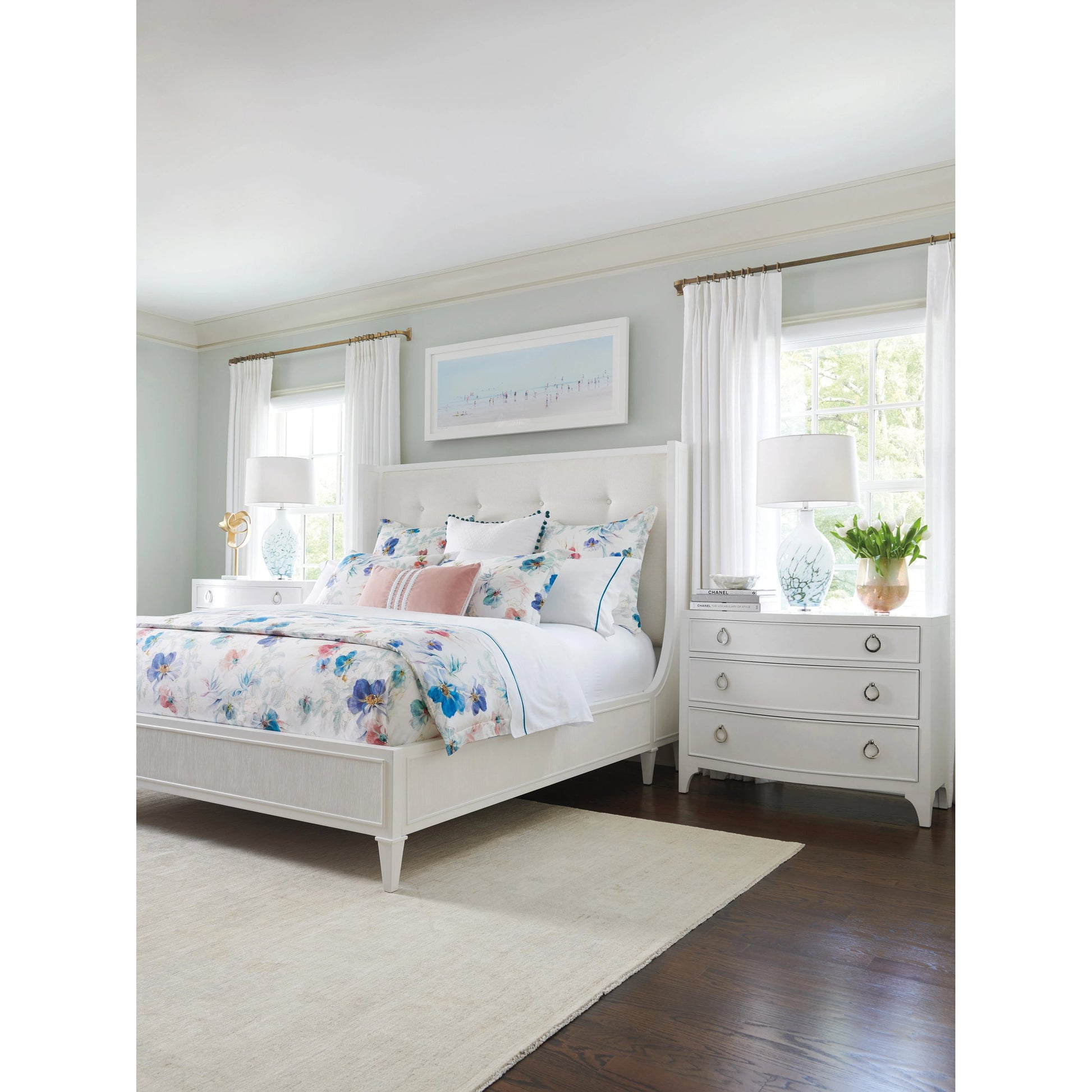 Fox River Bachelors Chest by Lexington in white. Made from unique in a cottage & farmhouse style.