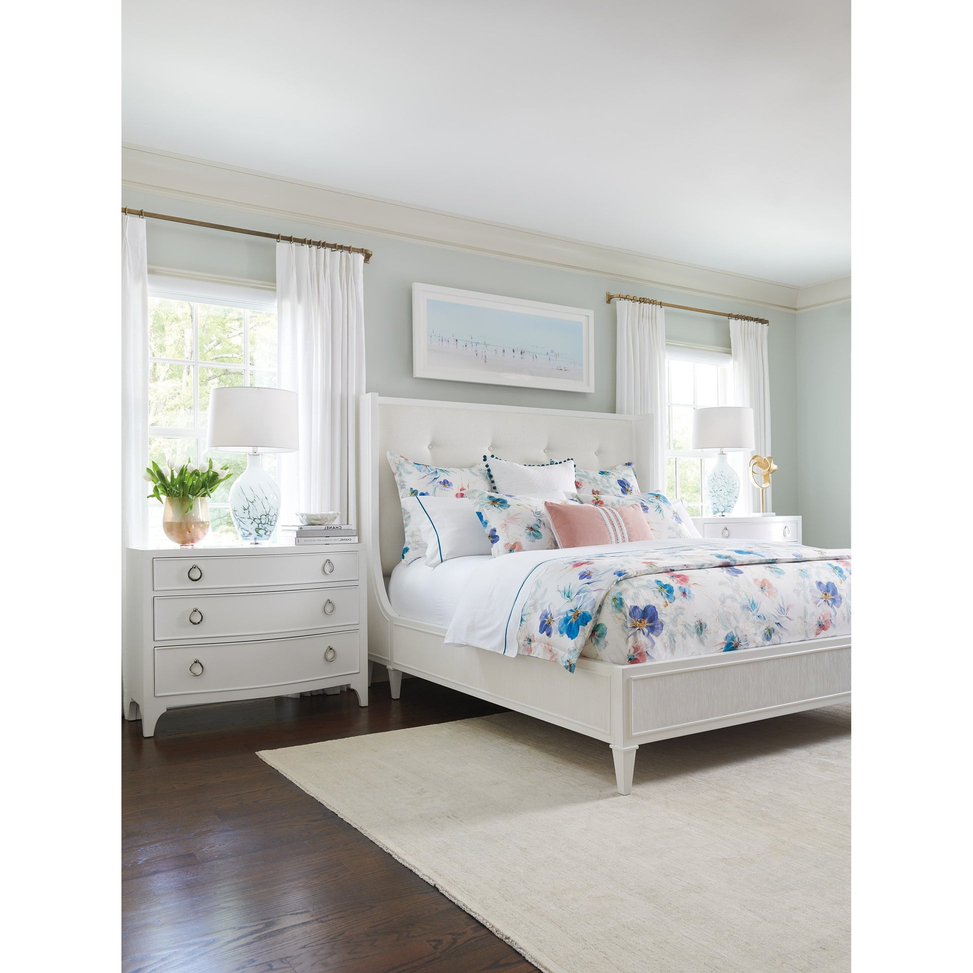 Fox River Bachelors Chest by Lexington in white. Made from unique in a cottage & farmhouse style.