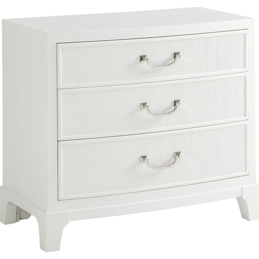 Tamera Nightstand by Lexington in white. Made from unique in a transitional style.