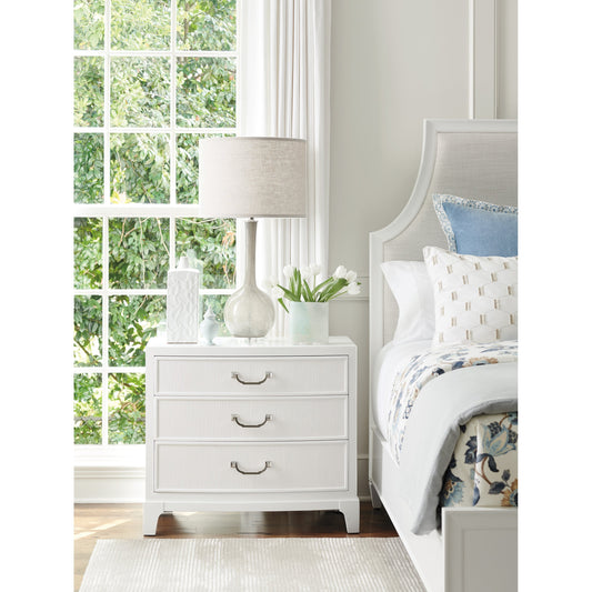 Tamera Nightstand by Lexington in white. Made from unique in a transitional style.
