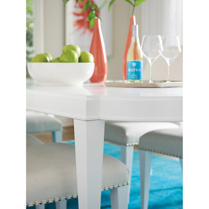 Vernon Hills Rectangular Dining Table by Lexington in white. Made from unique in a transitional style.