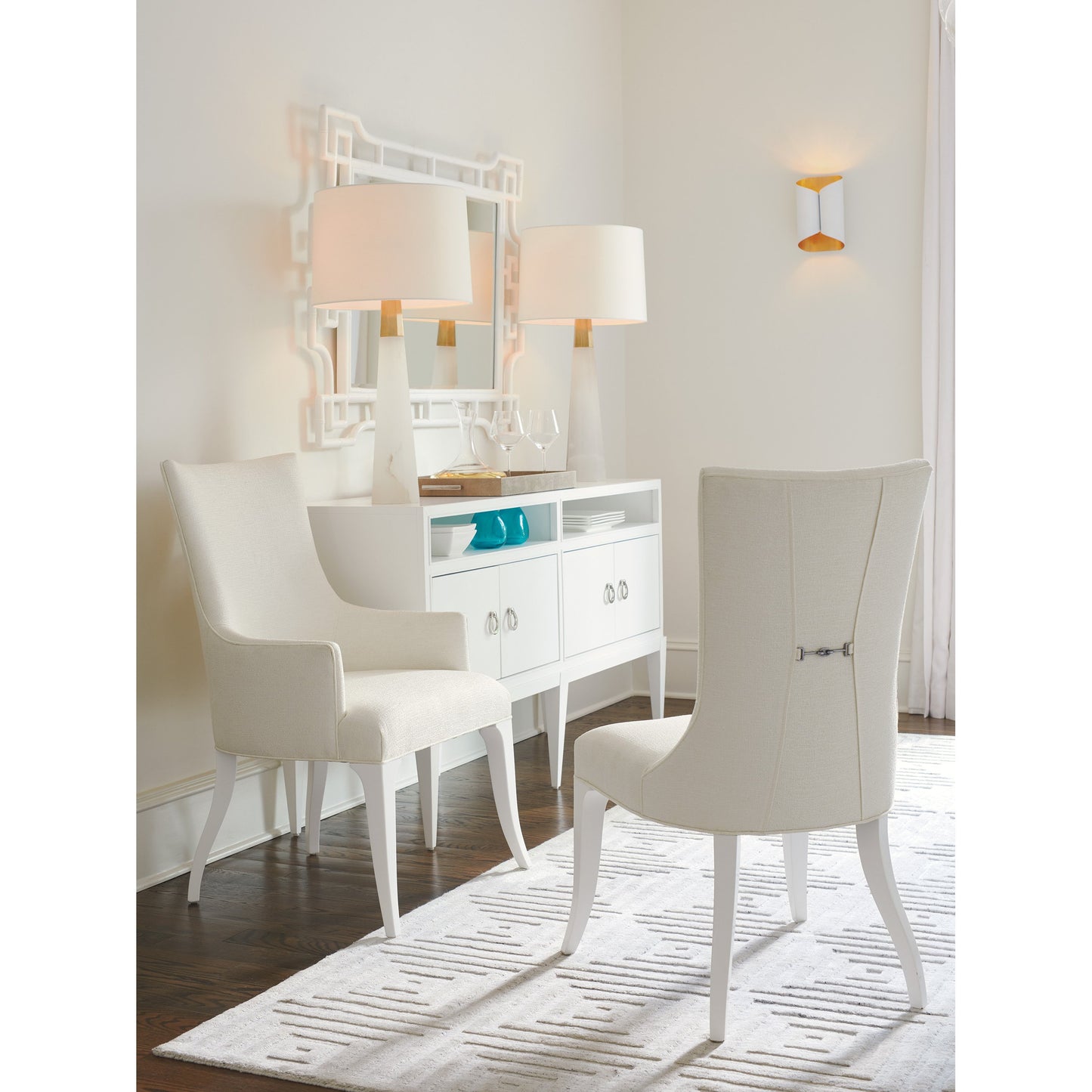 006 SR-835370 | Lifestyle | Geneva Upholstered Side Chair by Lexington. Made from unique in a transitional style.
