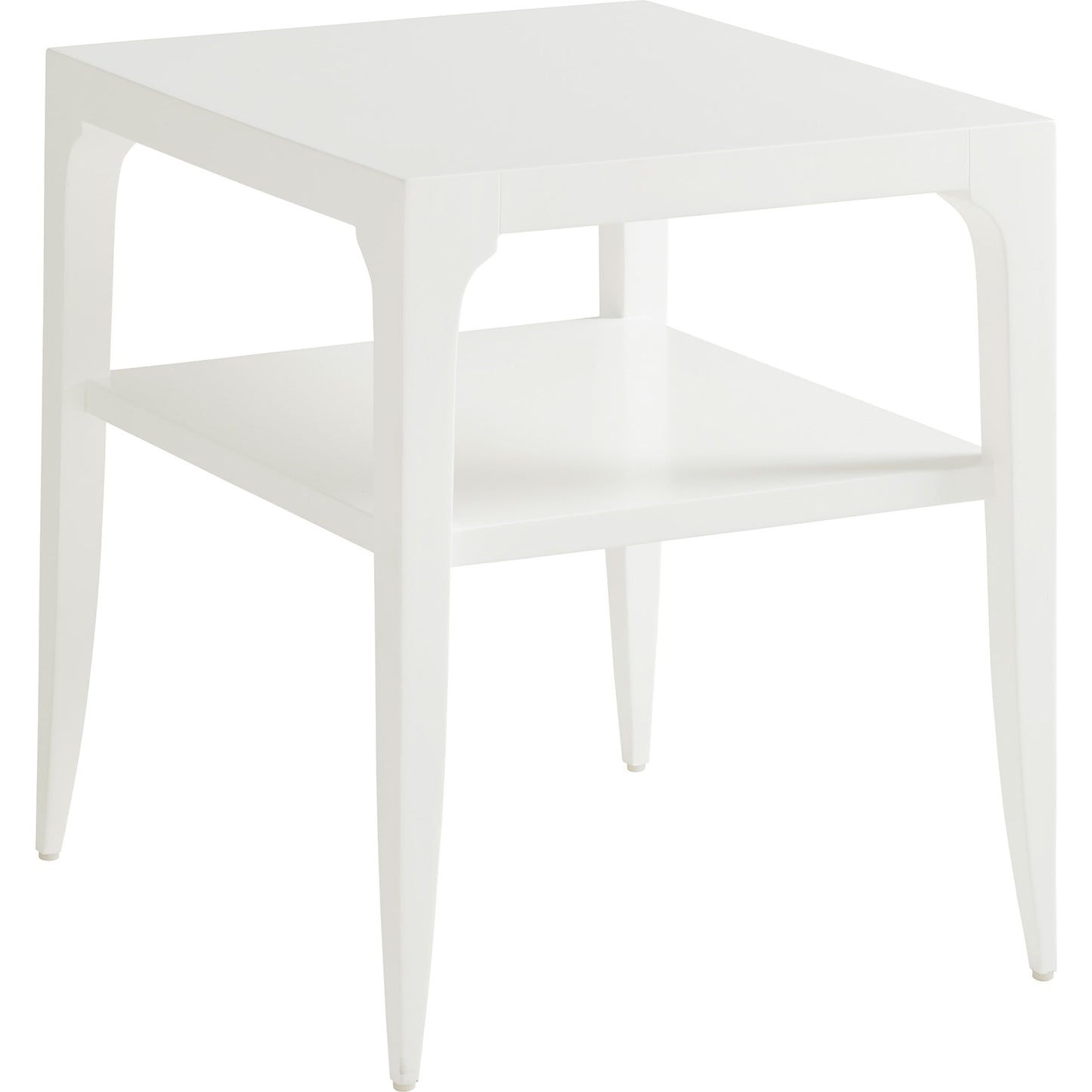 001 SR-835222 | Primary Silo | Carrington End Table by Lexington in white. Made from unique in a transitional style.