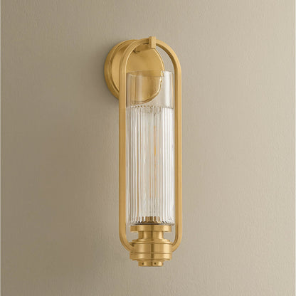 Binnewater Wall Sconce by Hudson Valley. Made from steel in a unique style.