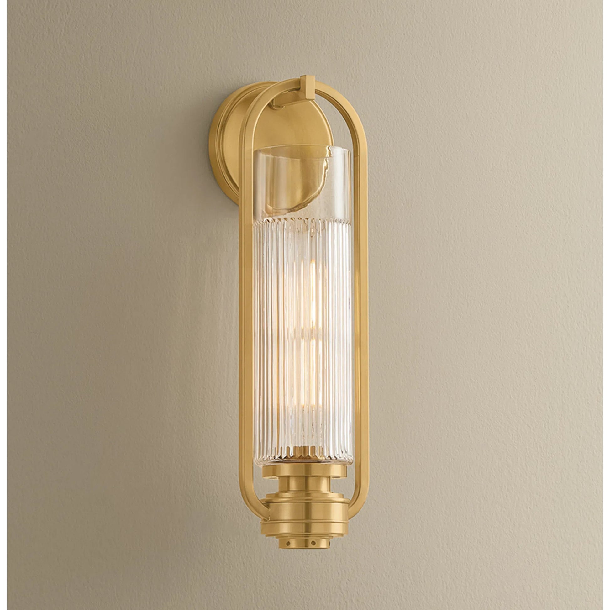 Binnewater Wall Sconce by Hudson Valley. Made from steel in a unique style.