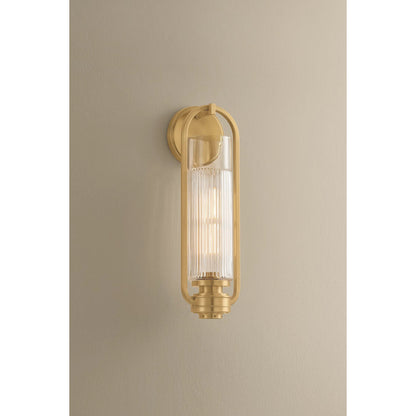 Binnewater Wall Sconce by Hudson Valley. Made from steel in a unique style.