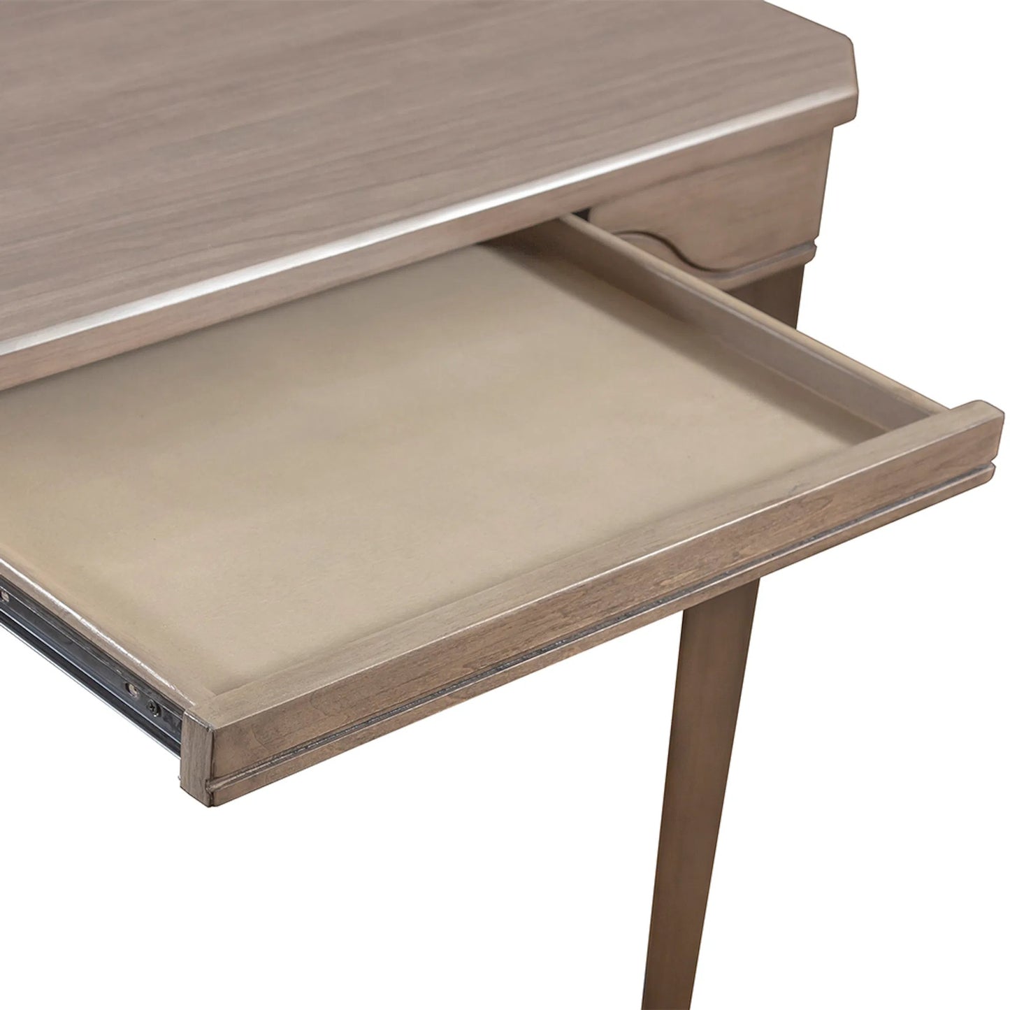 007 SI-2636004 | Closeup | Avignon Activity Table by Fairfield Chair in brown. Made from beech solids, laminate in a unique style.