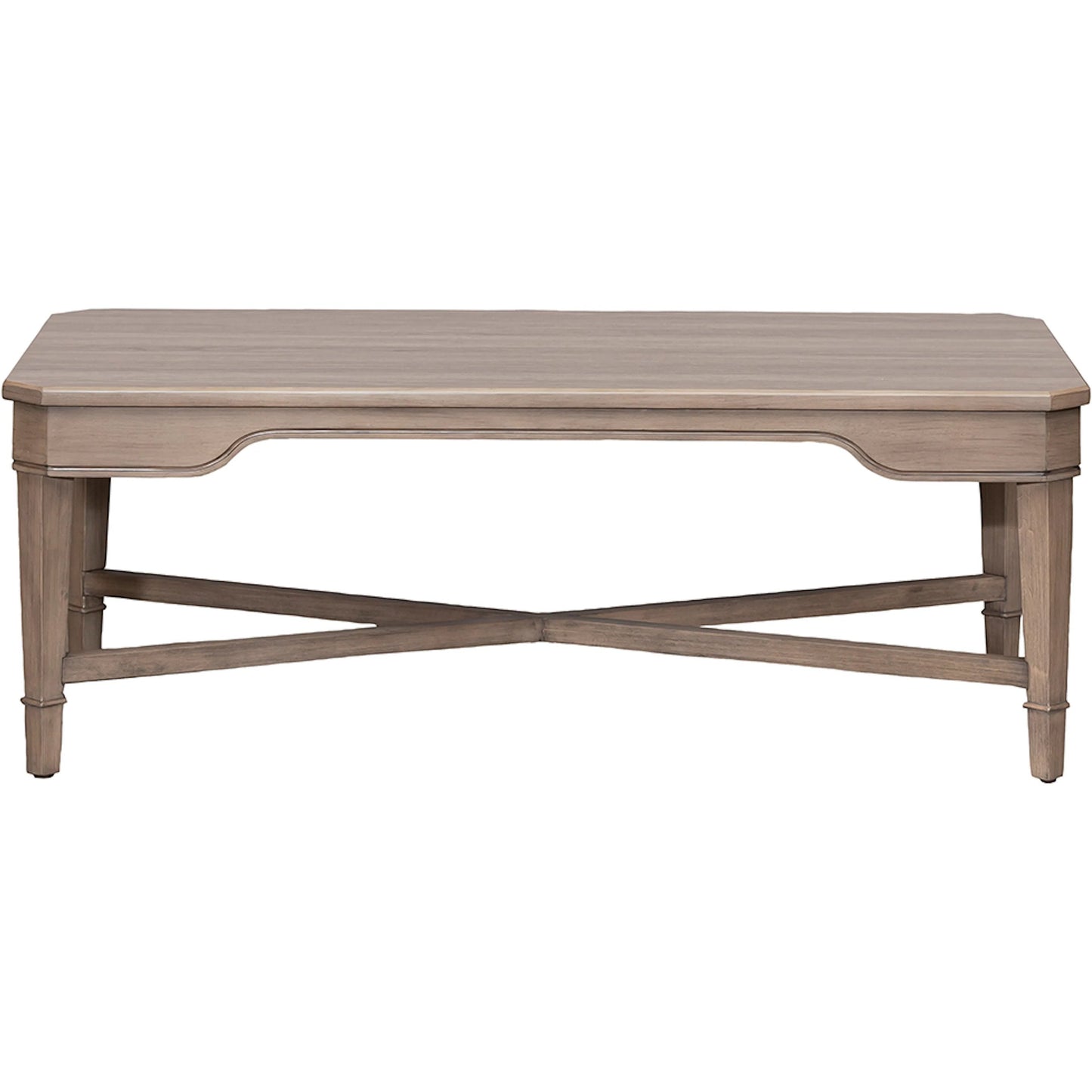 002 SI-2636008 | Additional Silo | Avignon Rectangular Cocktail Table by Fairfield Chair in brown. Made from beech solids, laminate in a unique style.