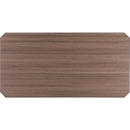 Avignon Rectangular Cocktail Table by Fairfield Chair in brown. Made from beech solids, laminate in a unique style.