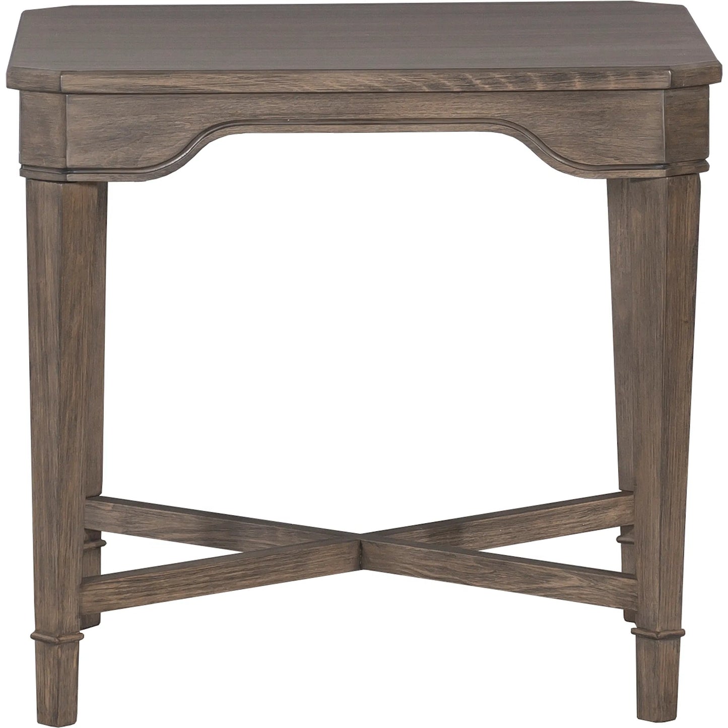 001 SI-2635710 | Additional Silo | Avignon Square End Table by Fairfield Chair in brown and louve. Made from beech solids, laminate in a unique style.