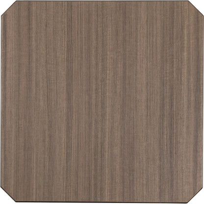 Avignon Square End Table by Fairfield Chair in brown and louve. Made from beech solids, laminate in a unique style.