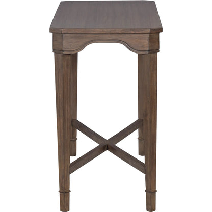 Avignon Console Table by Fairfield Chair in brown and louve. Made from beech solids, laminate in a unique style.