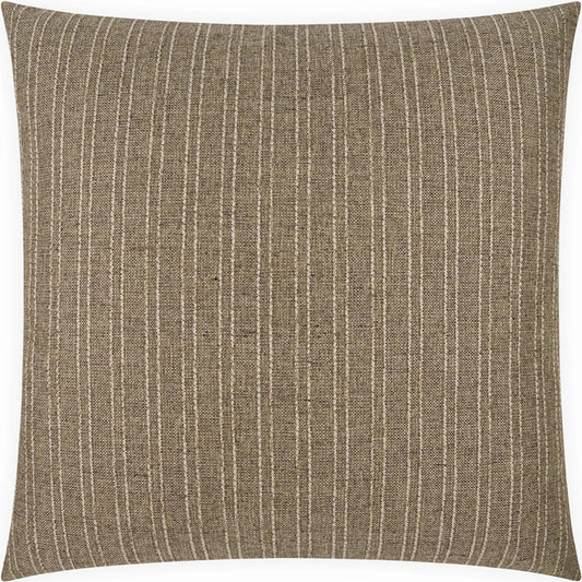 Boxford Pillow by DV Kap Home. Made from 51% pcr polyester, 49% polyester in a unique style.
