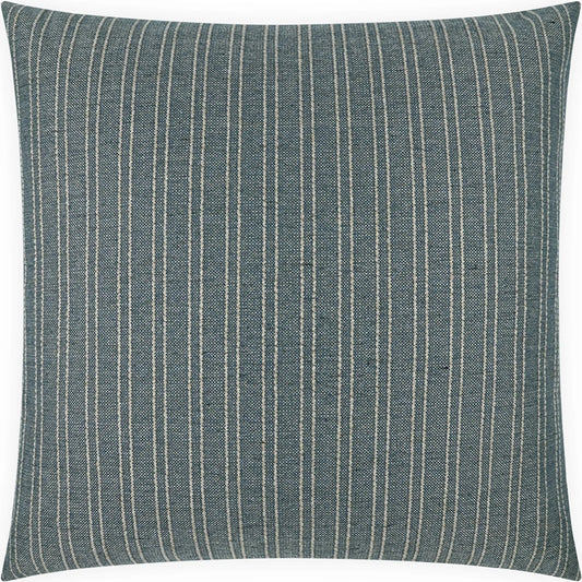 Boxford Pillow by DV Kap Home. Made from 51% pcr polyester, 49% polyester in a unique style.