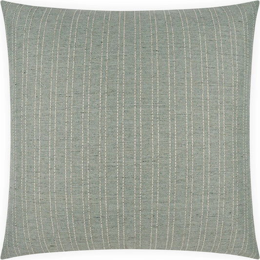 Boxford Pillow by DV Kap Home. Made from 51% pcr polyester, 49% polyester in a unique style.