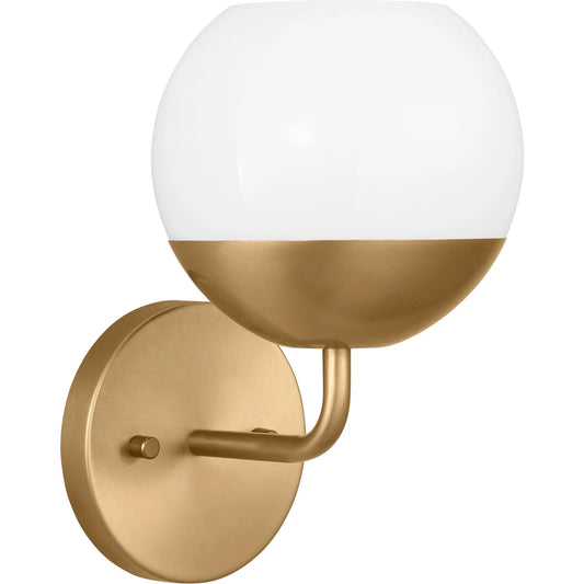 Alvin One Light Wall / Bath Sconce by Visual Comfort & Co.. Made from steel in a modern style.