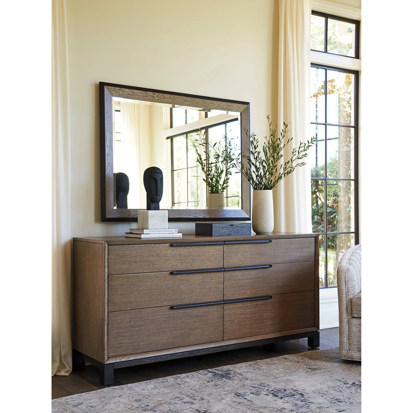002 SI-2013216 | Lifestyle | Eaton Rectangular Mirror by Lexington in senegal. Made from unique in a modern style.