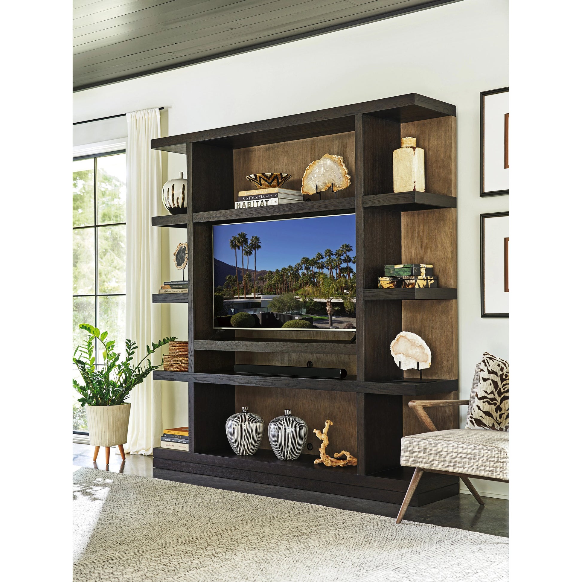 Sanderson Media Wall Unit by Lexington in senegal, tunis. Made from unique in a modern style.