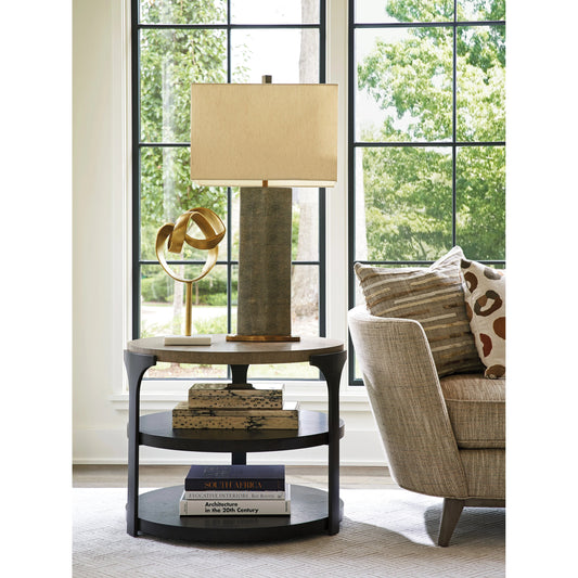Kenya Round End Table by Lexington in senegal, tunis. Made from unique in a modern style.