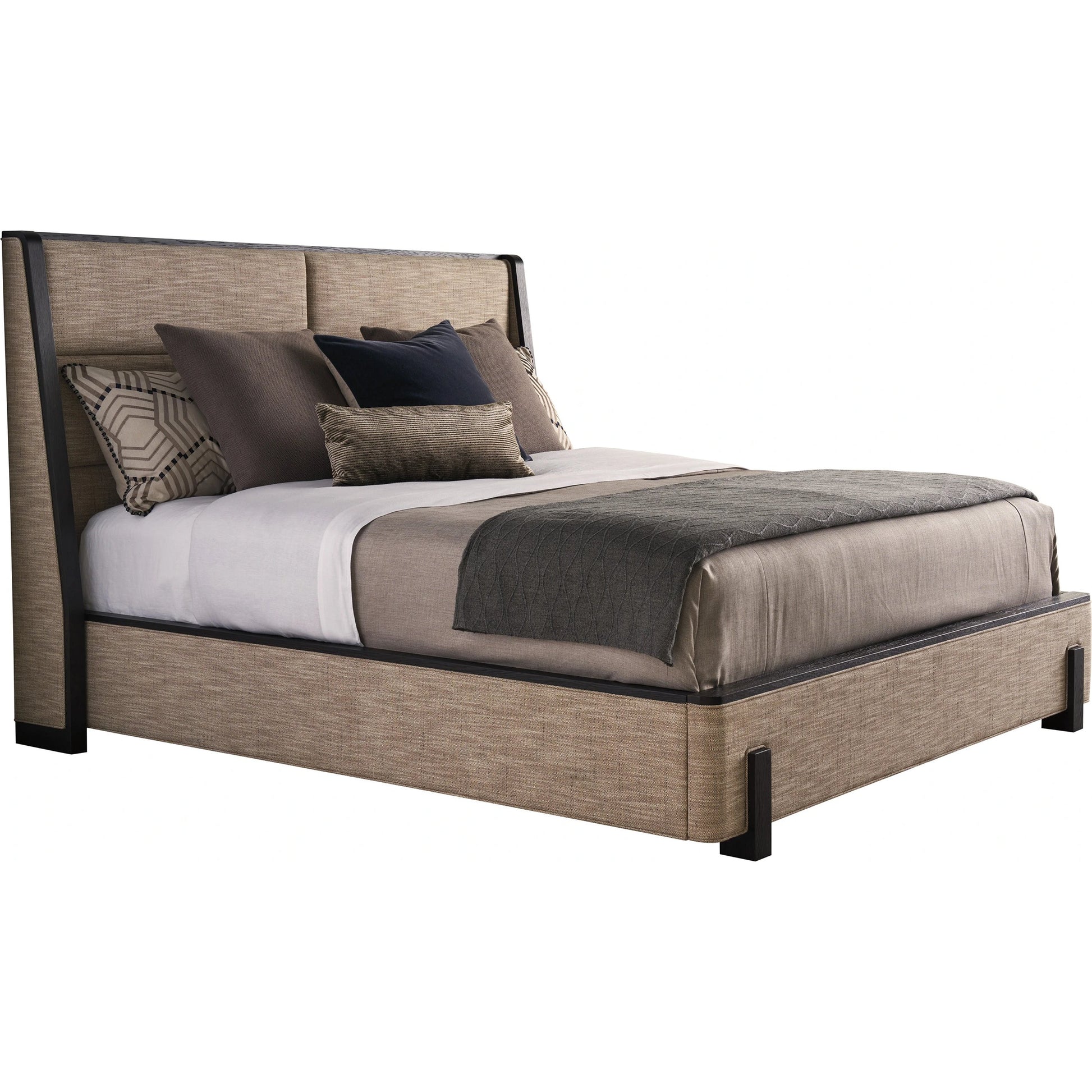 Barcelona Uphholstered Bed by Lexington in delaney and tunis. Made from unique in a transitional style.