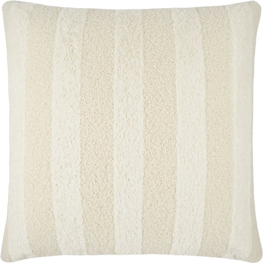 Tamed Pillow by DV Kap Home in ivory. Made from 100% polyester in a unique style.