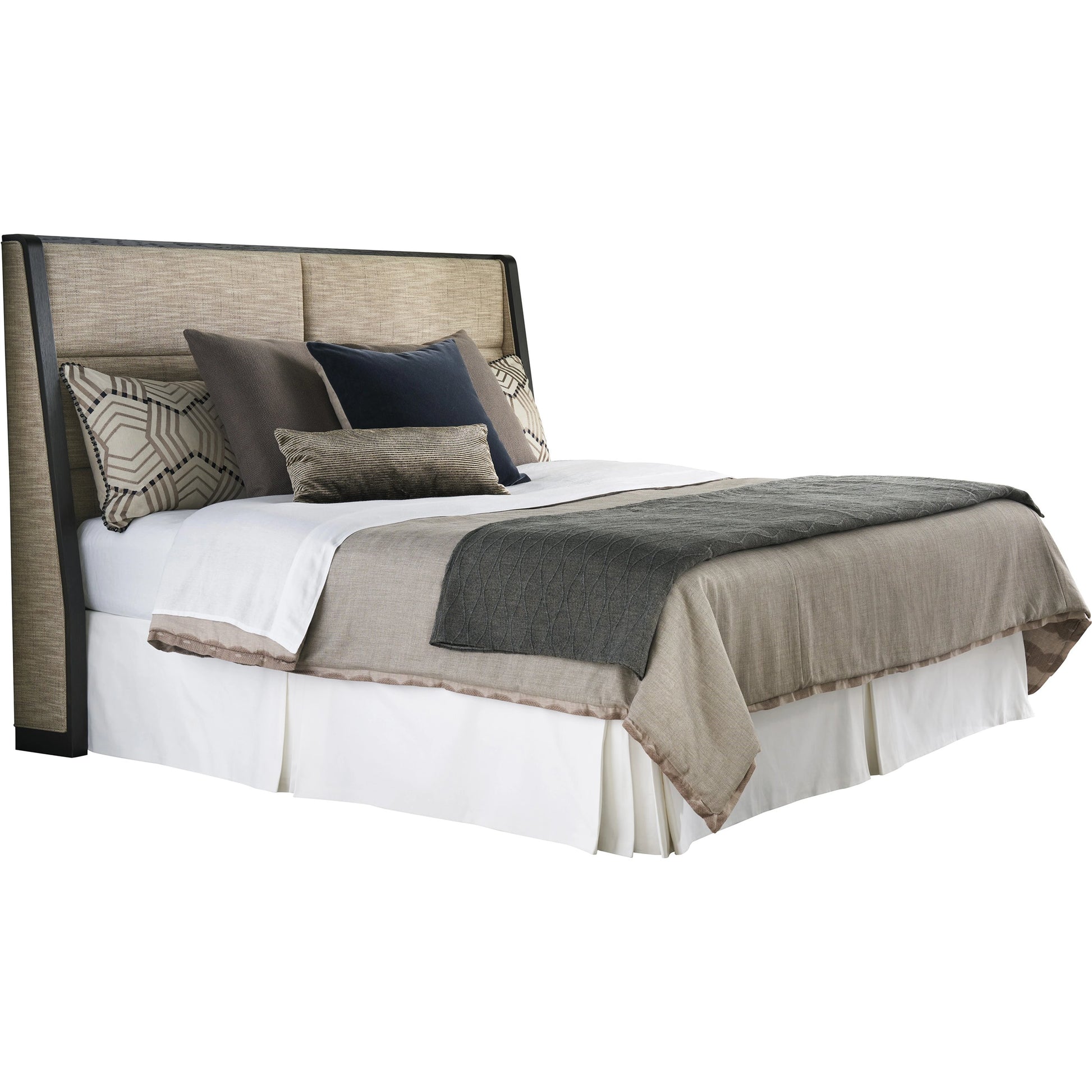 Barcelona Upholstered Headboard by Lexington in delaney and tunis. Made from unique in a transitional style.