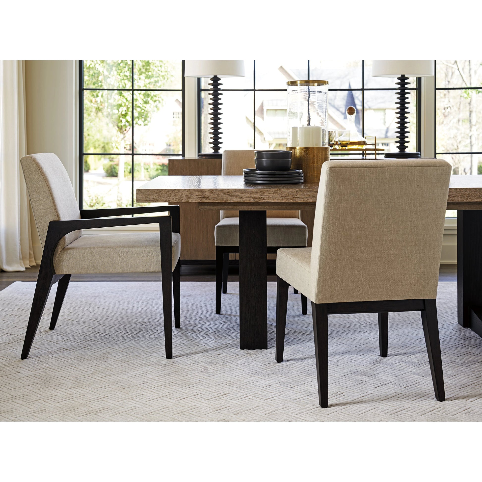 Latham Upholstered Side Chair by Lexington in carlton and tunis. Made from unique in a modern style.
