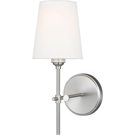 Baker One Light Wall / Bath Sconce by Visual Comfort & Co.. Made from steel in a modern style.
