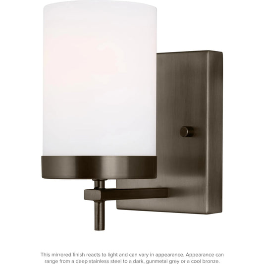 Zire One Light Wall / Bath Sconce by Visual Comfort & Co.. Made from steel in a unique style.