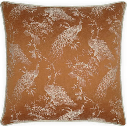 Rococo Pillow by DV Kap Home. Made from 44% rayon, 34% polyester, 22% cotton in a traditional style.