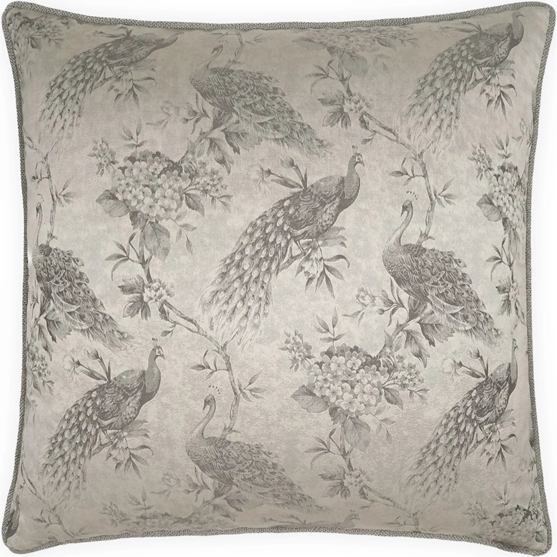 Rococo Pillow by DV Kap Home. Made from 44% rayon, 34% polyester, 22% cotton in a traditional style.