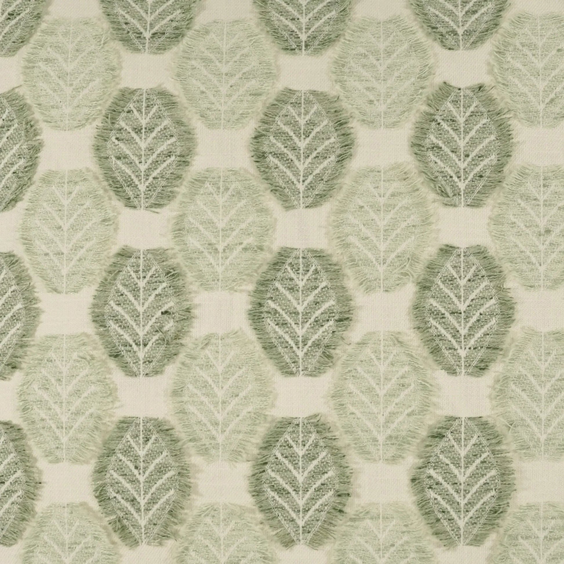Leafalong Pillow by DV Kap Home in green. Made from 43% cotton, 57% polyester in a coastal style.