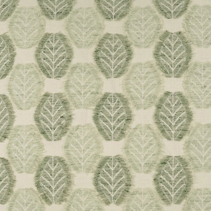 Leafalong Pillow by DV Kap Home in green. Made from 43% cotton, 57% polyester in a coastal style.