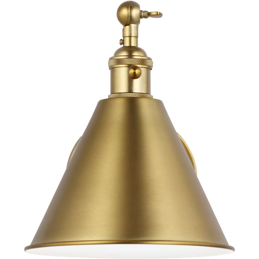 Salem Single Arm One Light Sconce by Visual Comfort & Co.. Made from steel in a unique style.