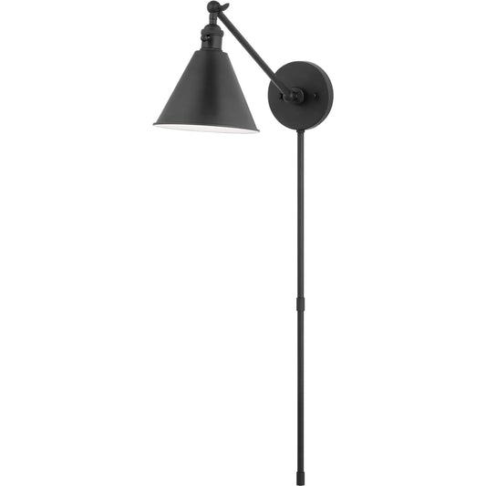 Salem Single Arm One Light Sconce by Visual Comfort & Co.. Made from steel in a cottage & farmhouse style.