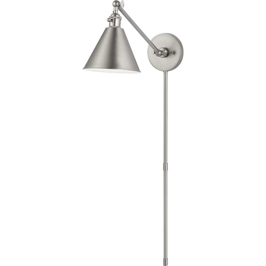 Salem Single Arm One Light Sconce by Visual Comfort & Co.. Made from steel in a cottage & farmhouse style.