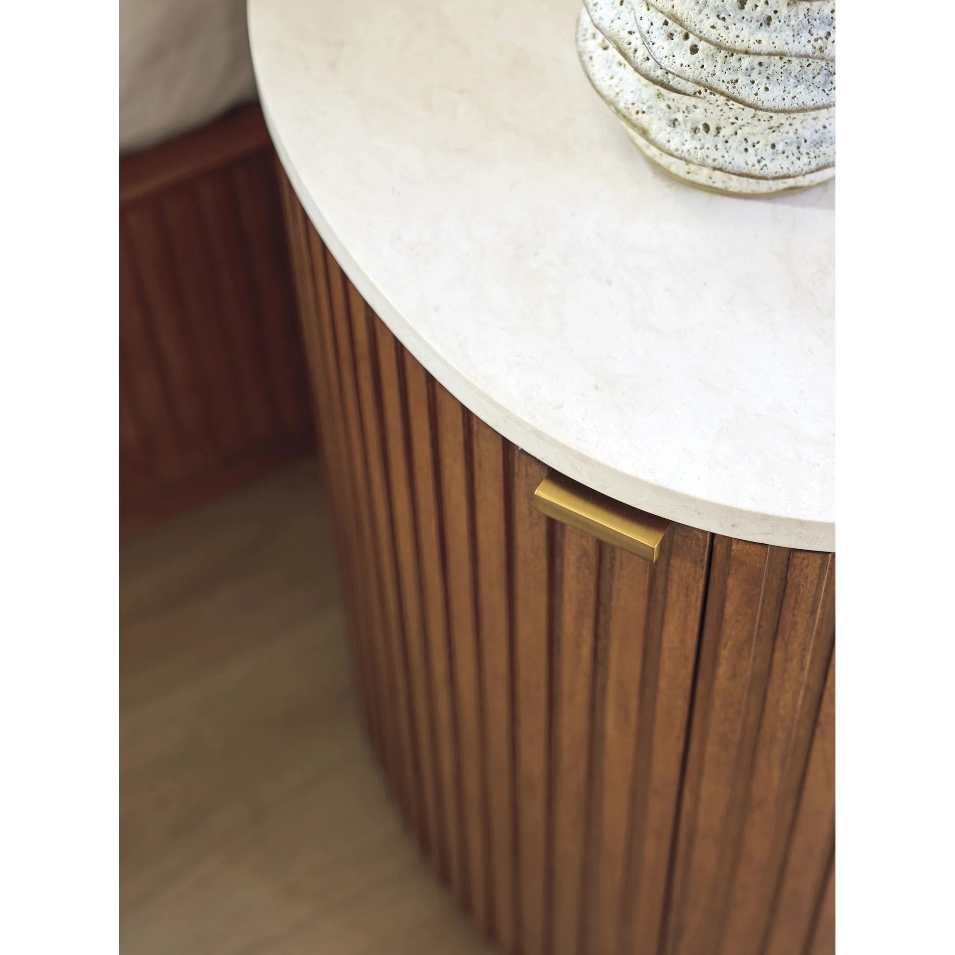 Aviara Demilune Nightstand by Lexington. Made from unique in a transitional style.