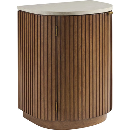 Aviara Demilune Nightstand by Lexington. Made from unique in a transitional style.