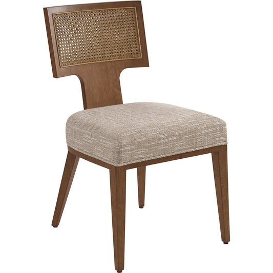 Serrano Custom Woven Side Chairs by Lexington in plantation. Made from unique in a unique style.