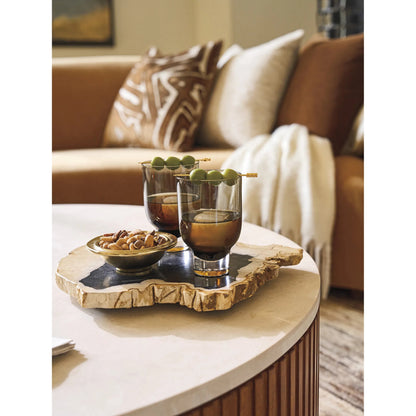 Avenida Round Cocktail Table by Lexington. Made from unique in a transitional style.