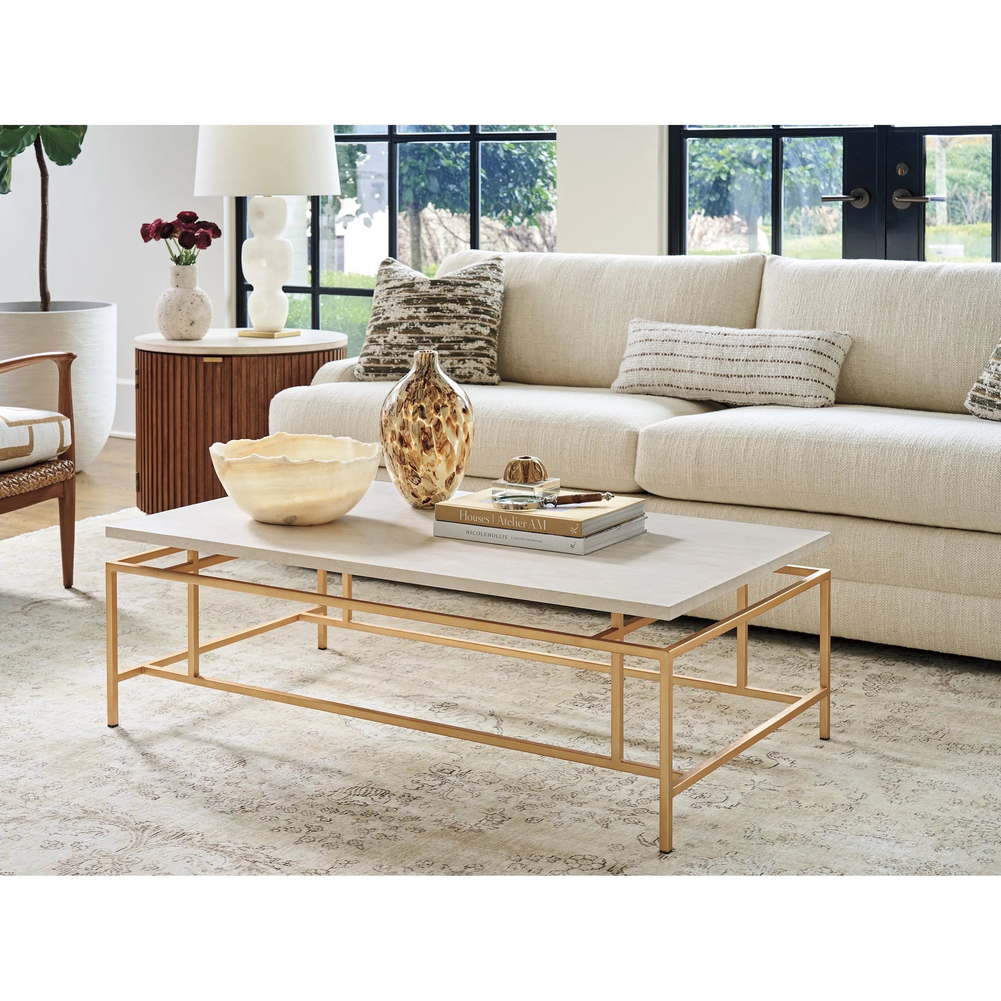 Pinnacle Rectangular Cocktail Table by Lexington. Made from unique in a modern style.