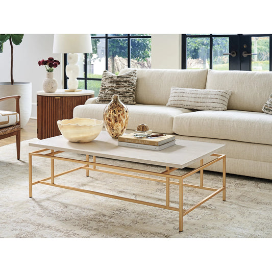 Pinnacle Rectangular Cocktail Table by Lexington. Made from unique in a unique style.