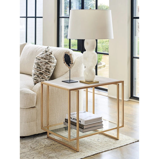 Pinnacle End Table by Lexington. Made from unique in a unique style.