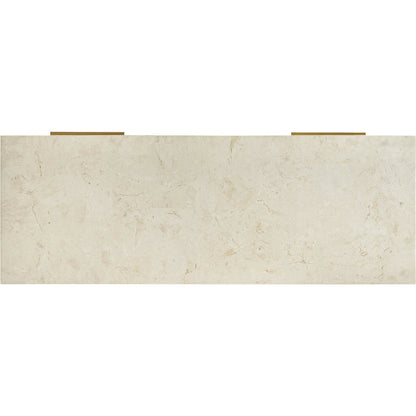 Montage Stone Hall Chest by Lexington. Made from limestone in a modern style.